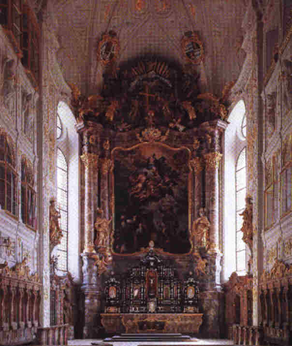 Hochaltar der Hofkirche (Seitz, Neuburg)