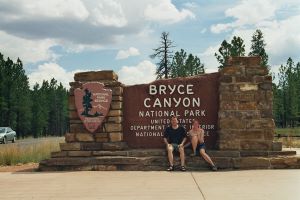 Eingang zum Bryce Canyon