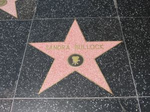Hollywood Stern von Sandra Bullock
