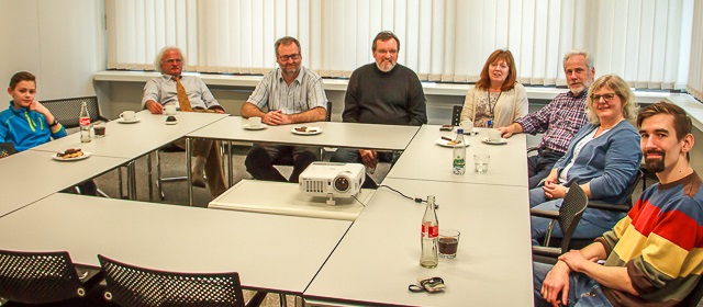 Unsere Gruppe bei der Nachbesprechung