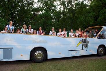 Rundfahrt im Cabrio Bus