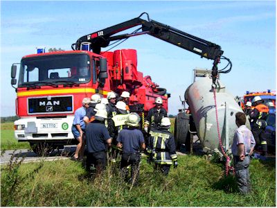 Schwerer Verkehrsunfall 