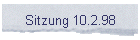 Sitzung 10.2.98