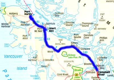 Port Hardy - Campbell River