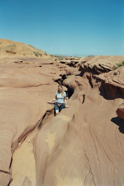 Ausstieg Antelope Canyon