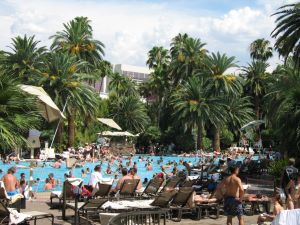 Poollandschaft des Mirage